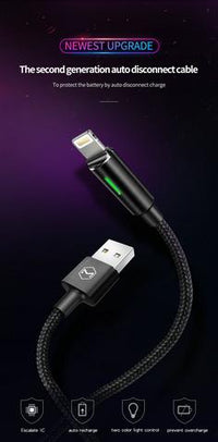 Smart Disconnect Data Cable, 2nd Gen Apple Charger
