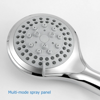 Close-up of the spray face with soft rubber jets