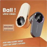 Rechargeable fabric shaver and lint remover