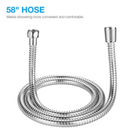 58-inch stainless steel shower hose