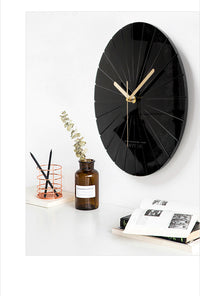 Creative Acrylic 3D Wall Clock - Geometric Design