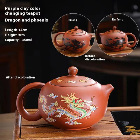 Colour-Changing Ceramic Teapot