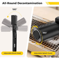 Cordless Electric BBQ Grill Cleaner