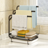 Space-Saving Kitchen Towel & Dishcloth Rack, photo 3