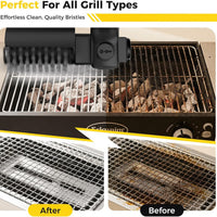 Cordless Electric BBQ Grill Cleaner