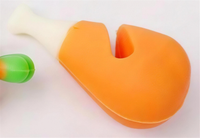 Creative Silicone Chili Carrot Chicken Leg Pot Cover, HD photo 3