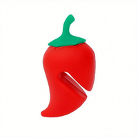 Creative Silicone Chili Carrot Chicken Leg Pot Cover, HD photo 6