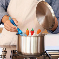 Creative Silicone Chili Carrot Chicken Leg Pot Cover, HD photo 7