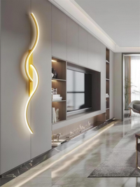 Modern Minimalist Long Wall Lamp for Bedroom & Living Room, HD photo 3