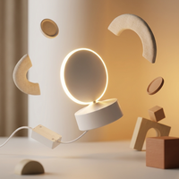 360° drehbare LED-Wandleuchte für Hotels und Showrooms