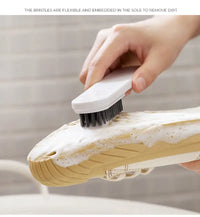 Long-Handled Shoe Cleaning Brush for Household Use