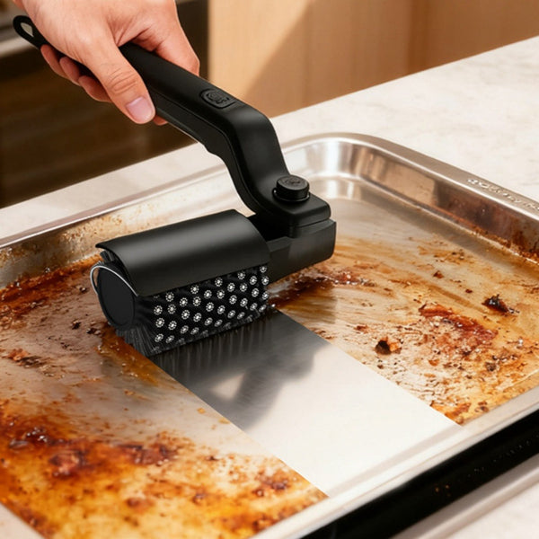 Cordless Electric BBQ Grill Cleaner