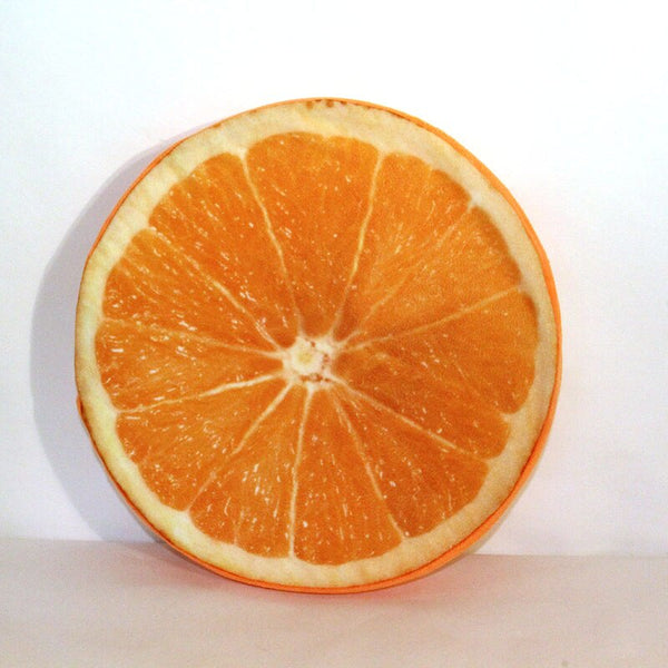 3D Fruit Plush Pillow – Soft Decorative Cushion