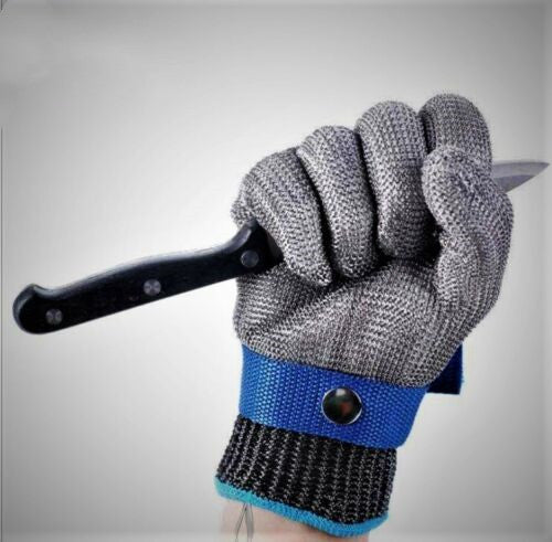 Cut-Resistant Steel Gloves | Kitchen Safety Gloves