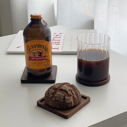Walnut Wooden Coaster