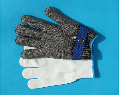 Cut-Resistant Steel Gloves | Kitchen Safety Gloves