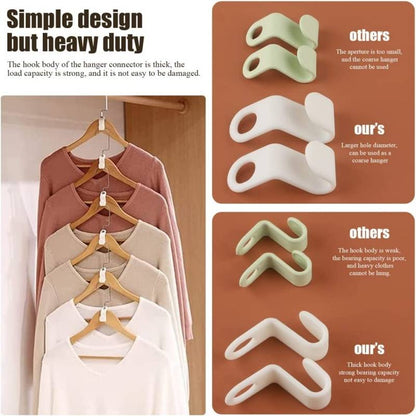 50-Pack Extra-Large Hanger Connector Hooks