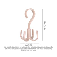 Space-Saving Rotating Hanger Hooks – Closet Organizer