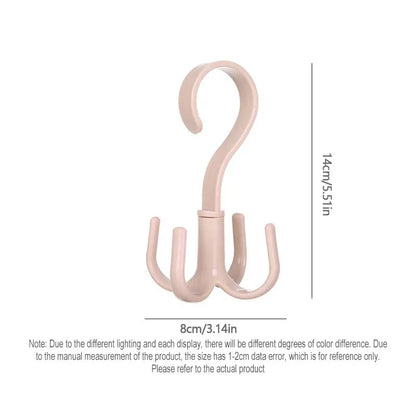 Space-Saving Rotating Hanger Hooks – Closet Organizer
