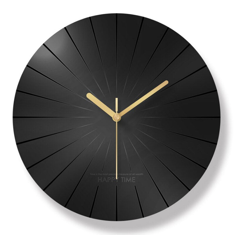 Creative Acrylic 3D Wall Clock - Geometric Design