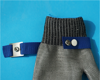 Stainless Steel Cut-Resistant Kitchen Gloves