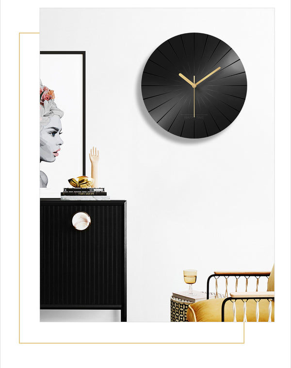 Creative Acrylic 3D Wall Clock - Geometric Design