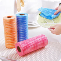 Oil-Free Non-Woven Dishcloth Roll - Kitchen Supply