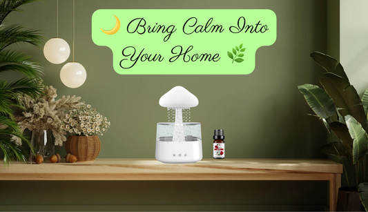 Rain Cloud Aroma Diffuser & Humidifier with 7-Color LED Night Light