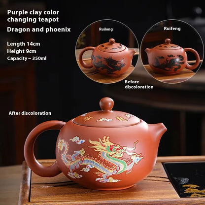 Colour-Changing Ceramic Teapot