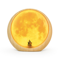 Hidden Compartment Moon Lamp – USB Rechargeable Night Light