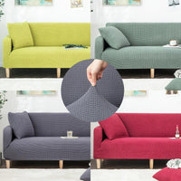 Canvas Sofa Cover Set - Modern Anti-Slip Design