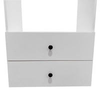 Sistema organizador de armario B1 de pared – 80 cm
