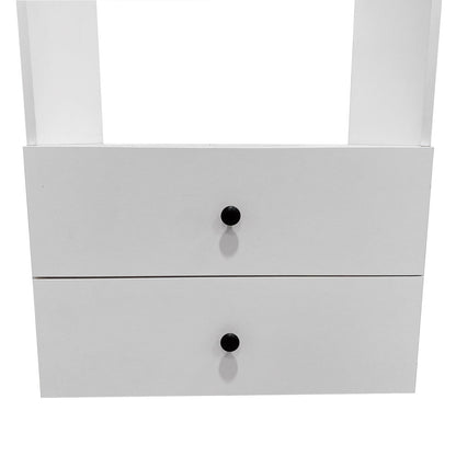 B1 Closet Organizer System: Wall Mounted Closet Organizers and Storage Walk in Closet System Closet Rack and Shelving Modern Closet Storage for Bedroom 31.49''W x 16.04''D x 31.49''H