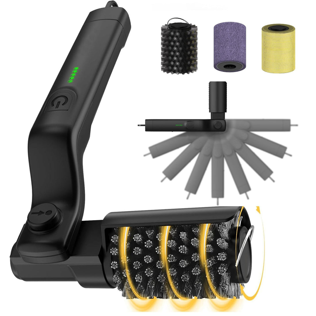 Cordless Electric BBQ Grill Cleaner
