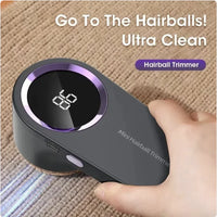 Rechargeable fabric shaver and lint remover