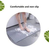 Non-Slip Bathtub Mat with Suction Cups, 26x15 Inches