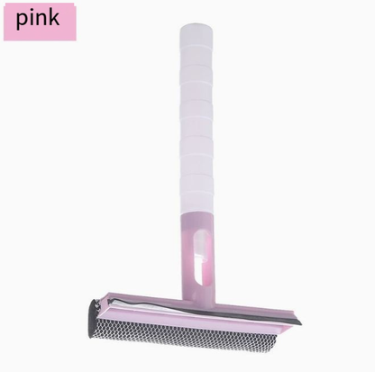 3-in-1 Glass Cleaner with Spray Bottle & Double-Sided Wiper