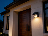 Solar LED Motion Sensor Outdoor Wall Light
