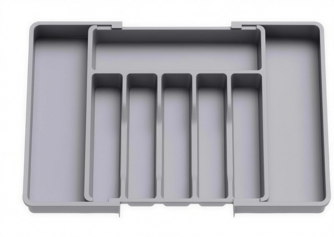 Expandable Kitchen Drawer Organizer for Cutlery, HD photo 2