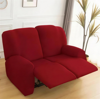 Stretch recliner sofa cover set, HD photo 9